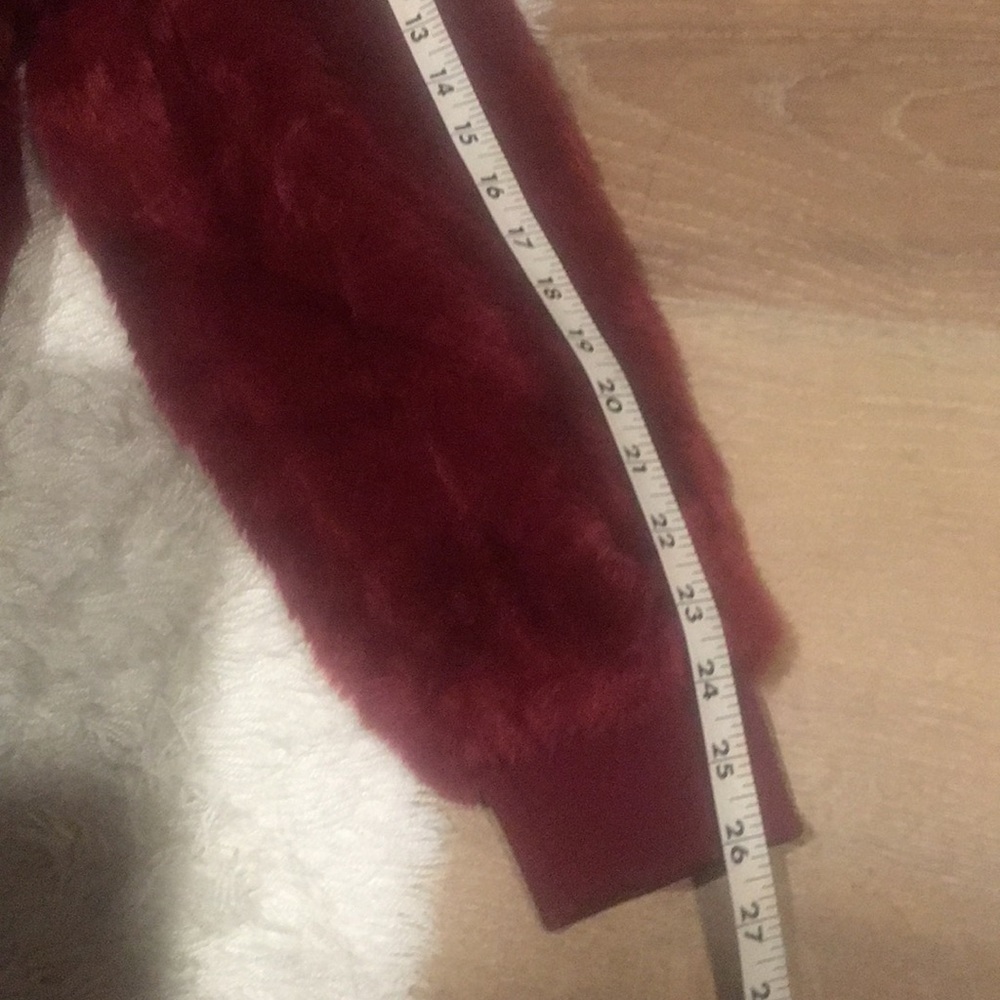 🎈SOLS justfab faux fur bomber jacket - Picture 8 of 8